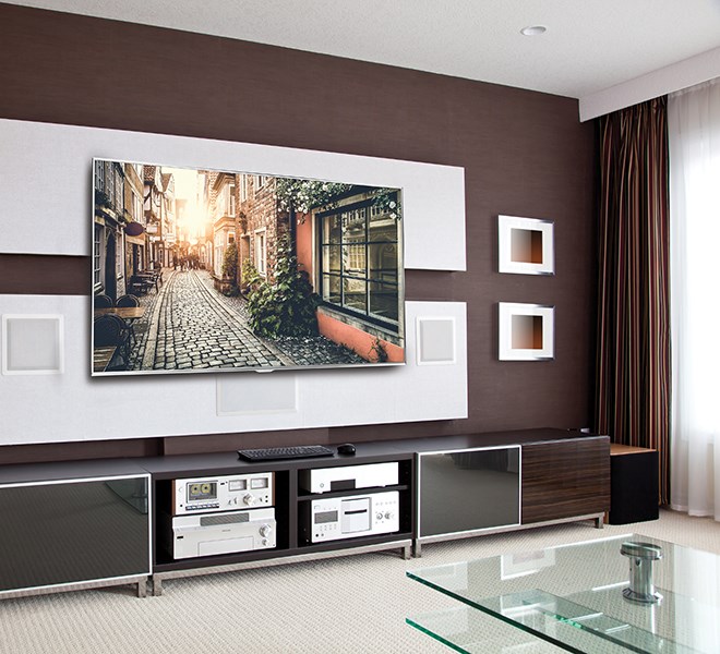 Nosač za TV zidni B-TECH Extra-Large Universal (65", do 100 kg)-0