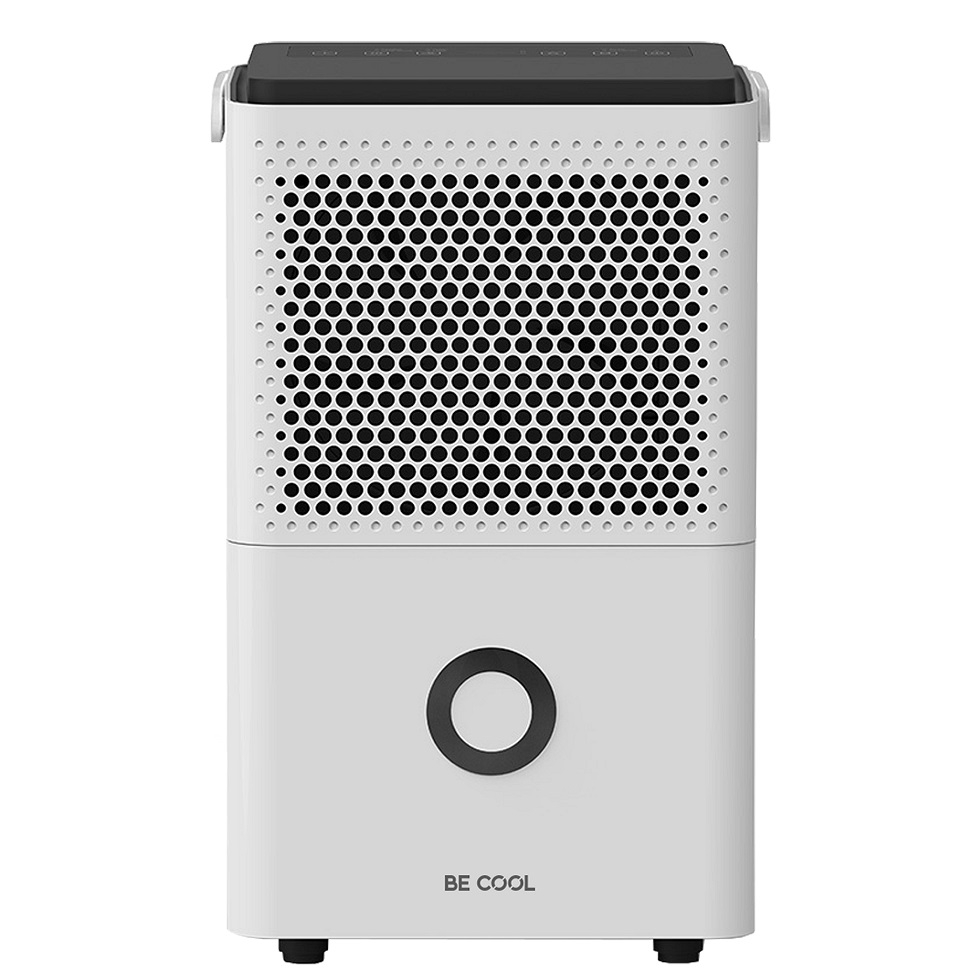 Odvlaživač zraka BE COOL BC10LEF2301 s kapacitetom od 10 l/dan (1,8 L spremnik, bijele boje)-0