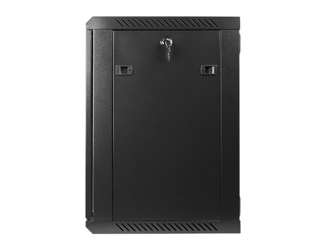 Ormar za ugradnju na zid Lanberg 19'' 12U 600x450mm crni (staklena vrata)-2