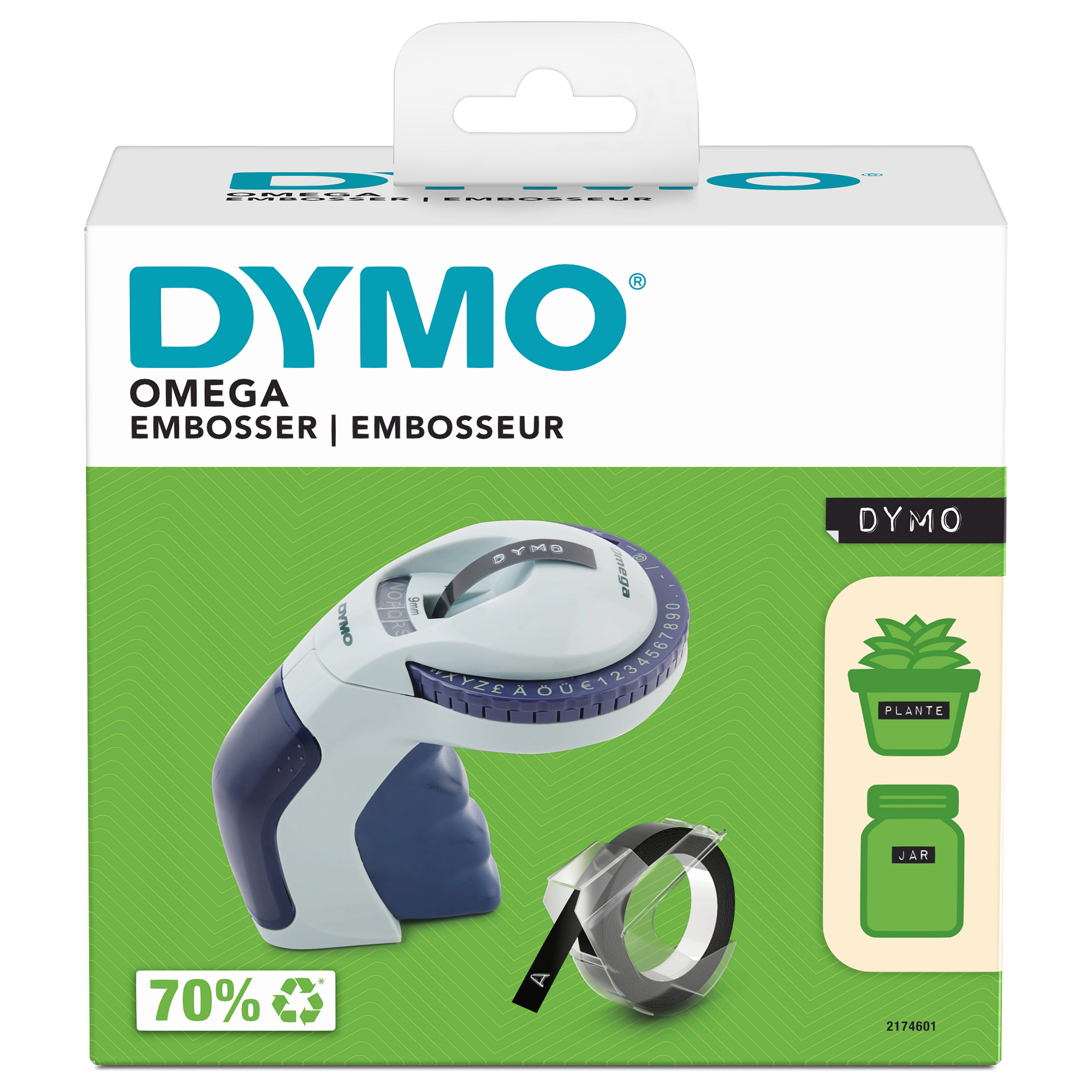 Dymo Omega 9 mm x 2 m extruder
