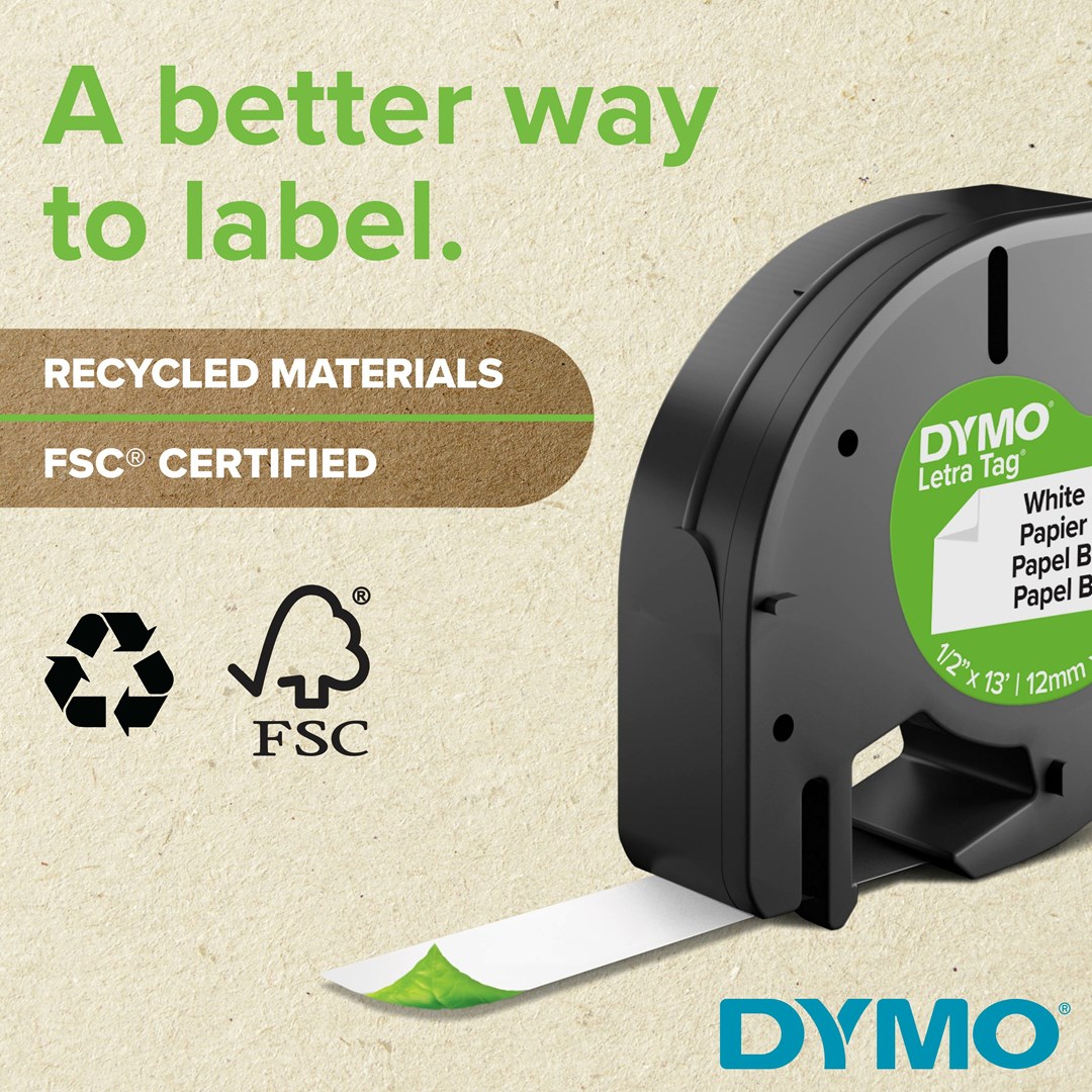 Označivač etiketa DYMO LetraTag 100H (plava, prijenosni, termalni ispis)-9