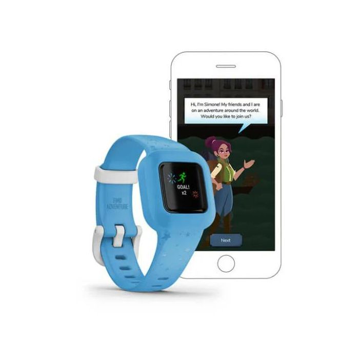 Pametna narukvica dječja GARMIN vivofit jr. 3 BlueStars, 010-02441-02-1