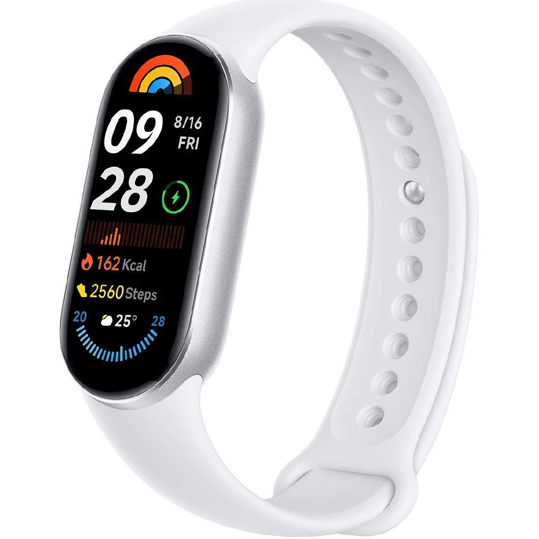 Pametna narukvica XIAOMI Smart Band 9 srebrna-0