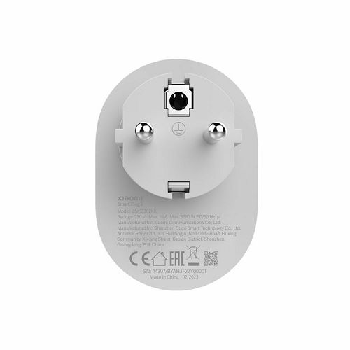 Pametna utičnica XIAOMI Smart Plug 2 EU bijela-2