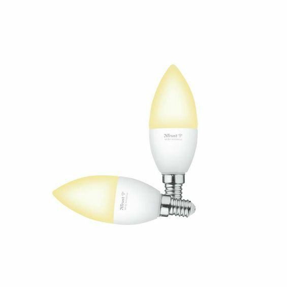 Pametna žarulja TRUST Smart WiFi LED E14 (bijela, duo pack)-2