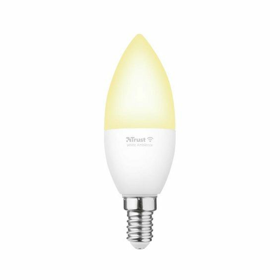 LED svijeća TRUST Smart WiFi LED candle E14 bijela-1