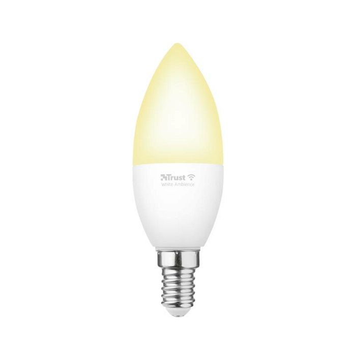 LED svijeća TRUST Smart WiFi LED candle E14 bijela-1