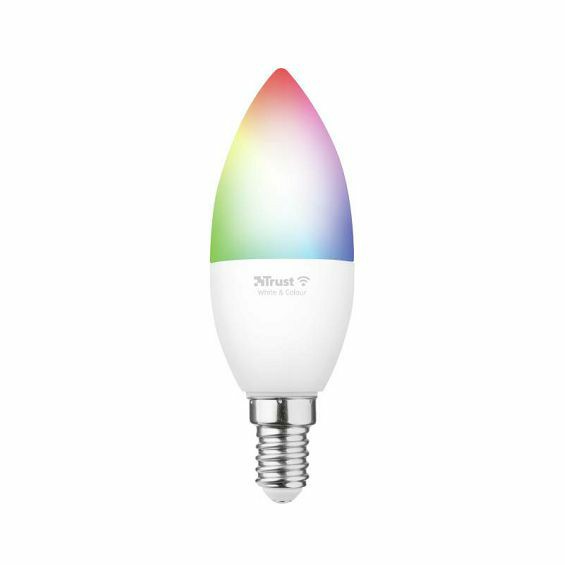 Pametna žarulja TRUST Smart WiFi LED E14 White & Colour-1