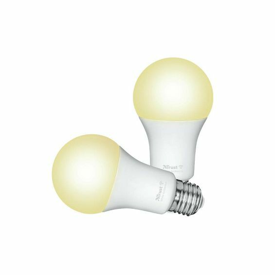 Pametna žarulja TRUST Smart WiFi LED bulb E27 (bijela, duo pack)-2
