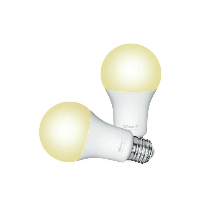 Pametna žarulja TRUST Smart WiFi LED bulb E27 (bijela, duo pack)