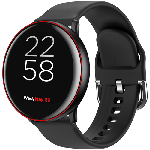 Pametni sat CANYON Marzipan SW-75, P68 waterproof, crno - crveni-0
