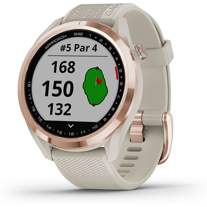 Pametni sat GARMIN Approach S42 (RoseGold Light Sand), 010-02572-02 (golf sat)-0