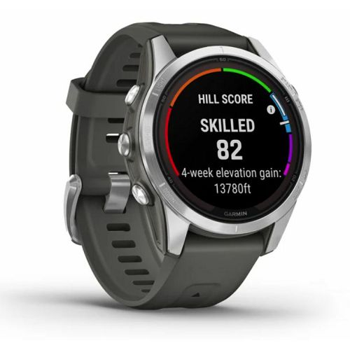 Pametni sat GARMIN fenix 7S PRO Solar, Silver SS, Graphite remen, 010-02776-01-2