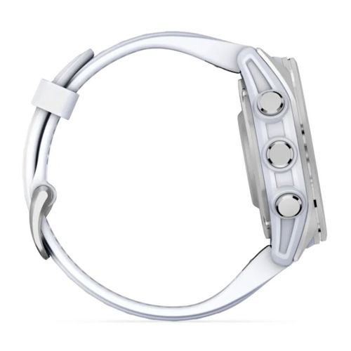 Pametni sat GARMIN fenix 8, 43 mm AMOLED Silver, Whitestone remen, 010-02903-00-2