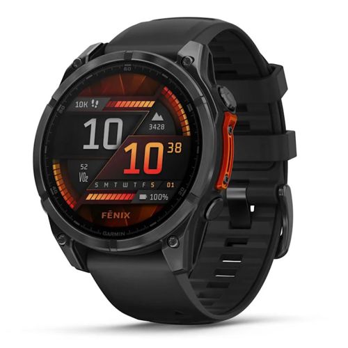 Pametni sat GARMIN Fenix 8, 47 mm Slate Gray, crni remen, 010-02904-00