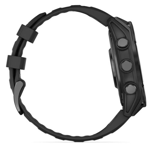 Pametni sat GARMIN Fenix 8, 47 mm AMOLED Slate Gray, crni remen, 010-02904-00-1
