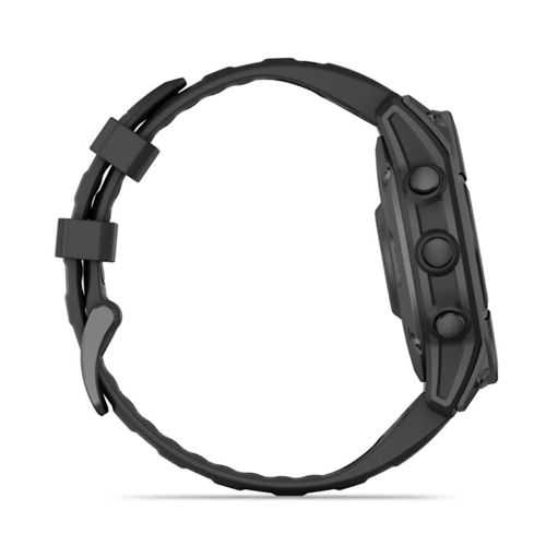 Pametni sat GARMIN fenix E, 47 mm Slate Gray Steel, crni remen, 010-03025-01-1