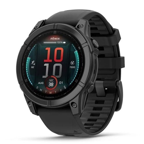 Pametni sat GARMIN fenix E, 47 mm Slate Gray Steel, crni remen, 010-03025-01-0