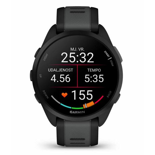 Pametni sat GARMIN Forerunner 165 black slate, 010-02863-20-2