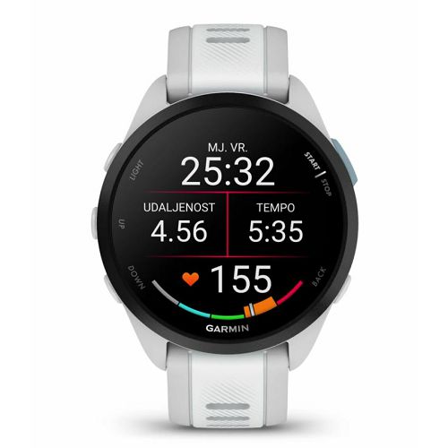 Pametni sat GARMIN Forerunner 165 mist grey whitestone, 010-02863-21-2