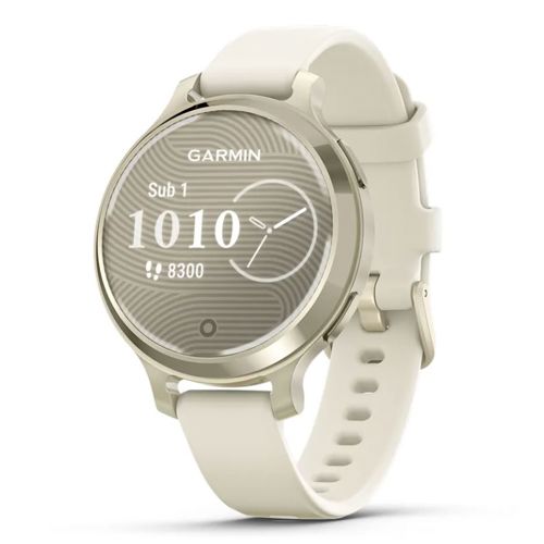 Pametni sat GARMIN Lily 2 Active Lunar Gold/Bone silikonski remen, 010-02891-00-0