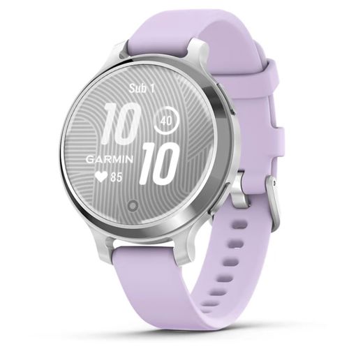 Pametni sat GARMIN Lily 2 Active Silver/Jasmine Purple silikonski remen, 010-02891-01-0