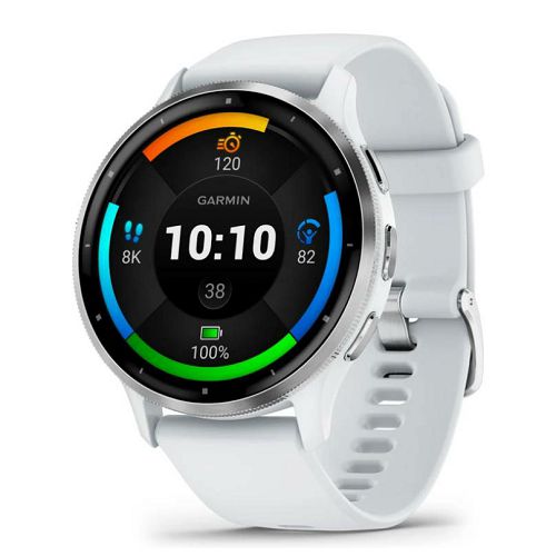 Pametni sat GARMIN Venu 3, Silver Stainless Steel Bezel with Whitestone Case and Silicone Band, 45mm-0
