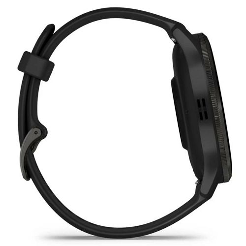 Pametni sat GARMIN Venu 3, Slate Stainless Steel Bezel with crna Case and Silicone Band, 45mm, 010-02784-01-5
