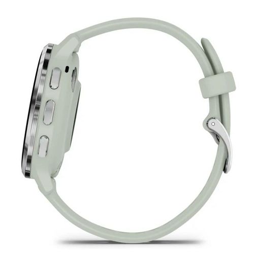 Pametni sat GARMIN Venu 3S, Silver Stainless Steel Bezel with Sage Gray Case and Silicone Band, 41mm-7