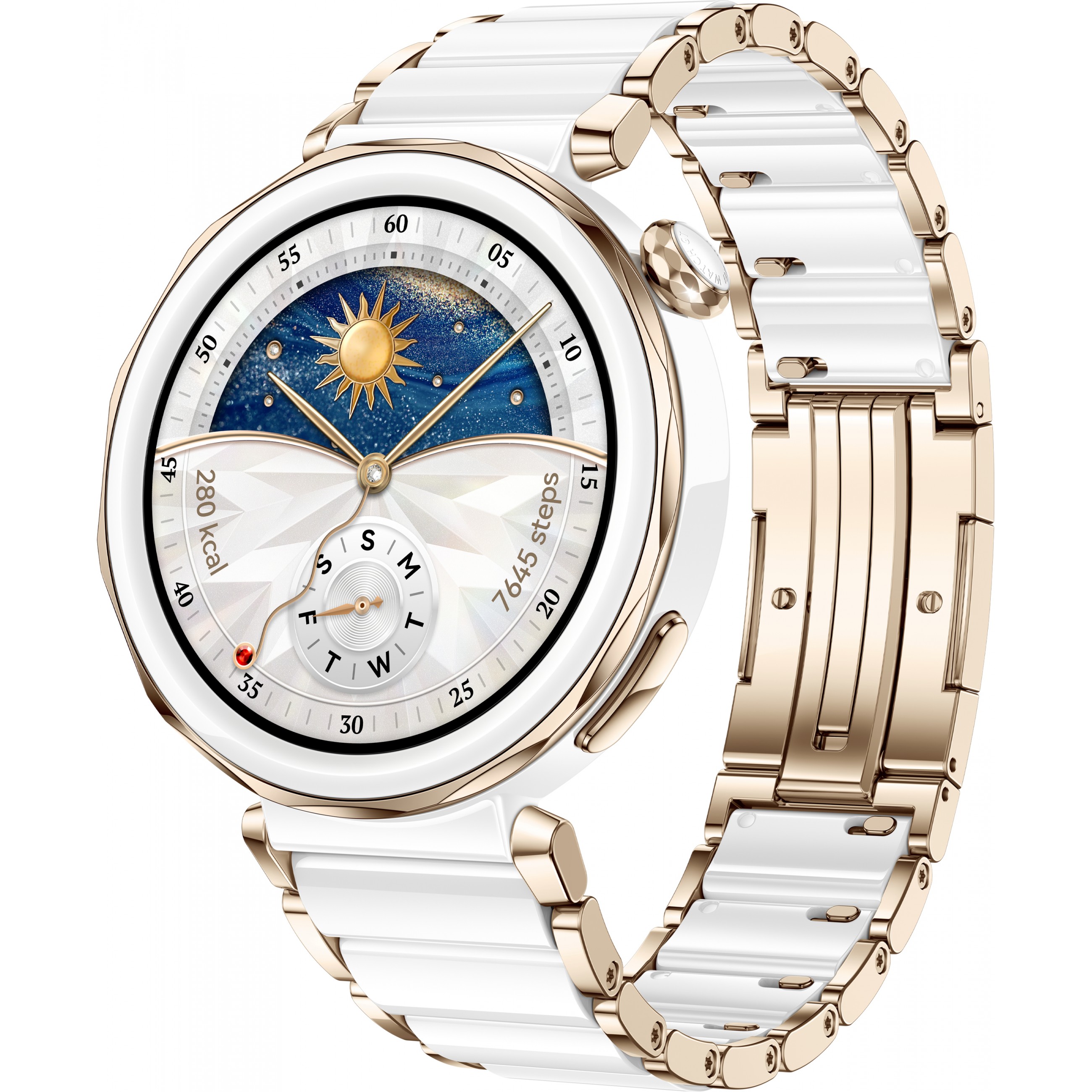Pametni sat HUAWEI WATCH GT 5 Pro 42mm (AMOLED, Ceramic White)-6