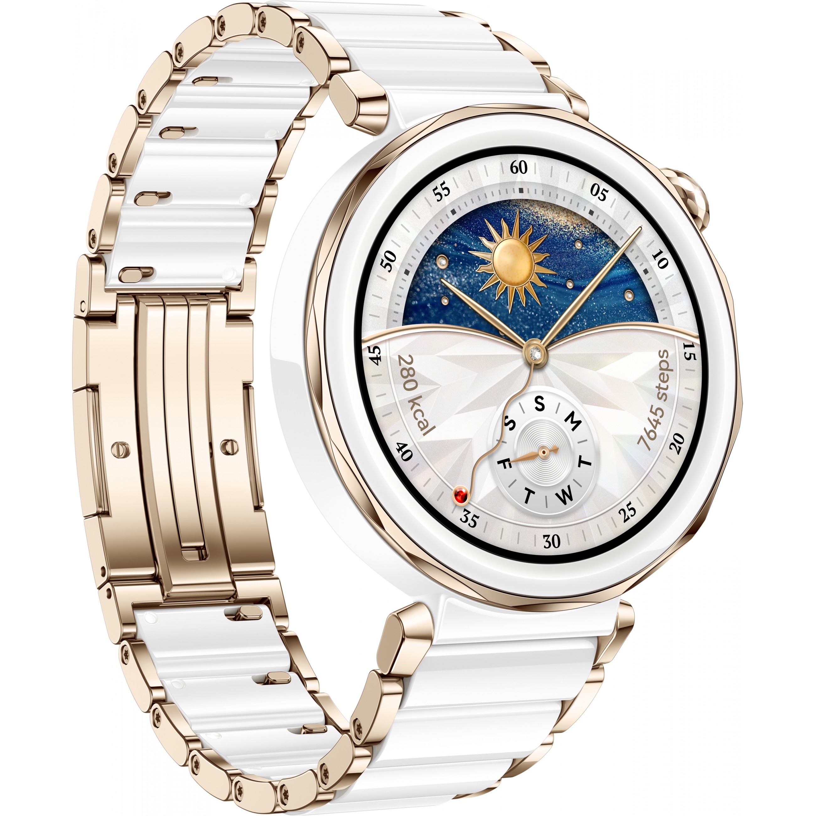 Pametni sat HUAWEI WATCH GT 5 Pro 42mm (AMOLED, Ceramic White)-8
