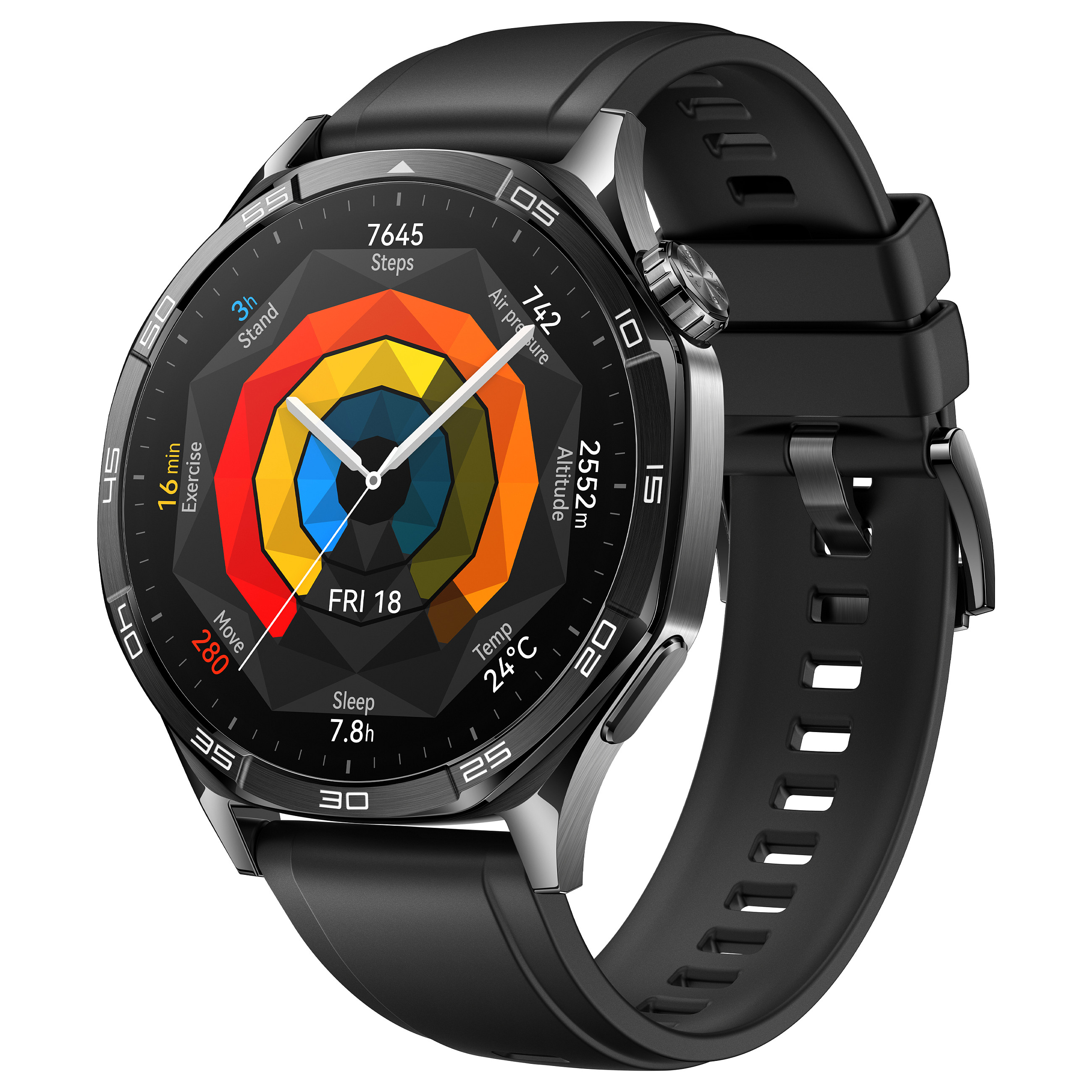 Pametni sat HUAWEI WATCH GT 5 46mm (AMOLED, crni)-6