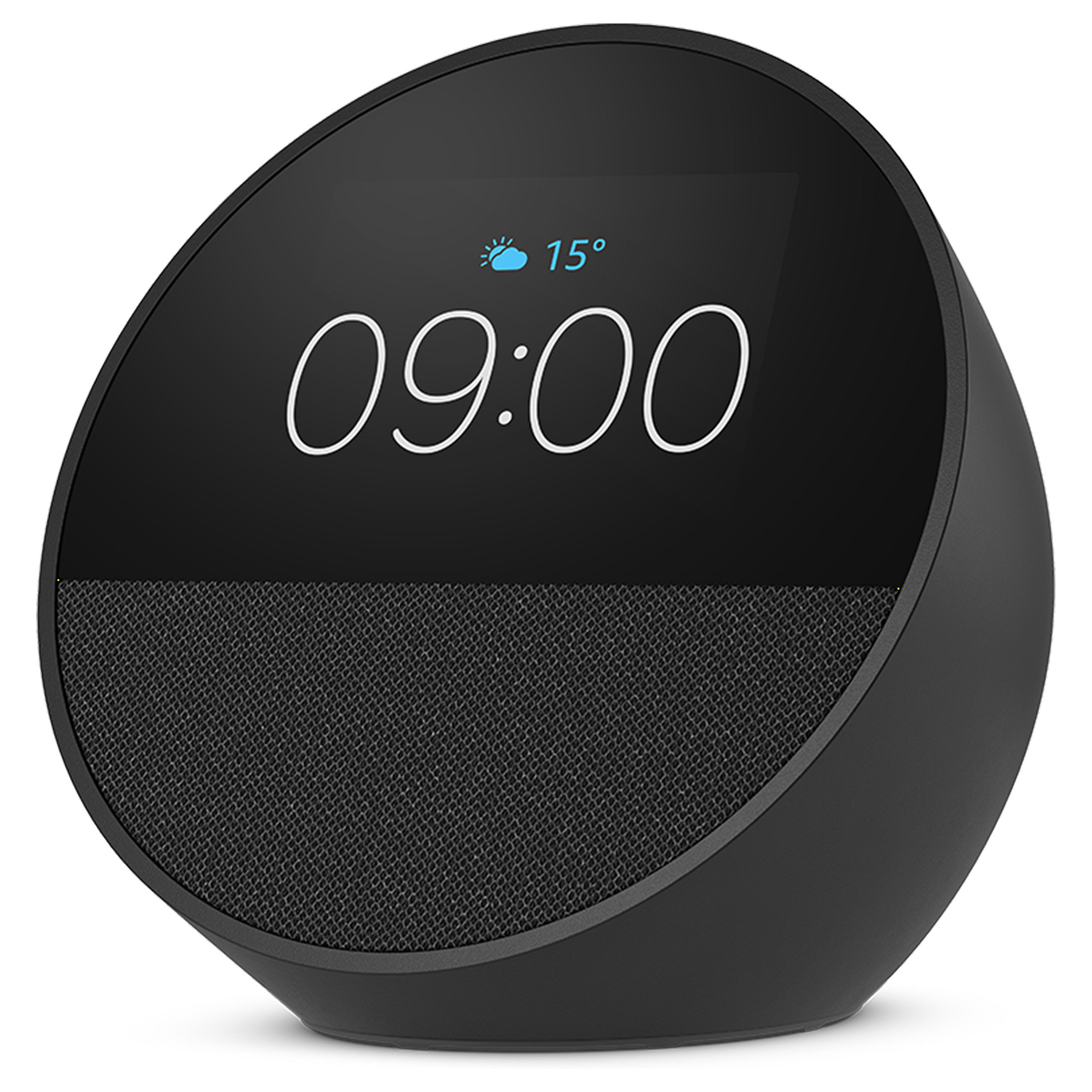 Pametni zvučnik AMAZON ECHO Spot (2024), WiFi, BT, crni