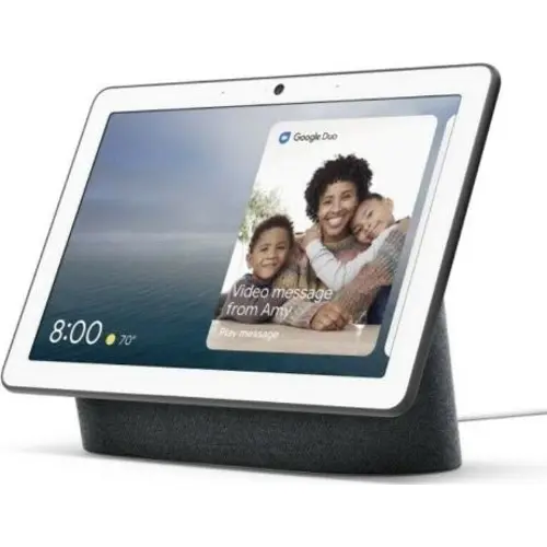 Pametni zaslon GOOGLE Nest Hub Max (Google Assistant, 10" HD zaslon, Chalk)-0