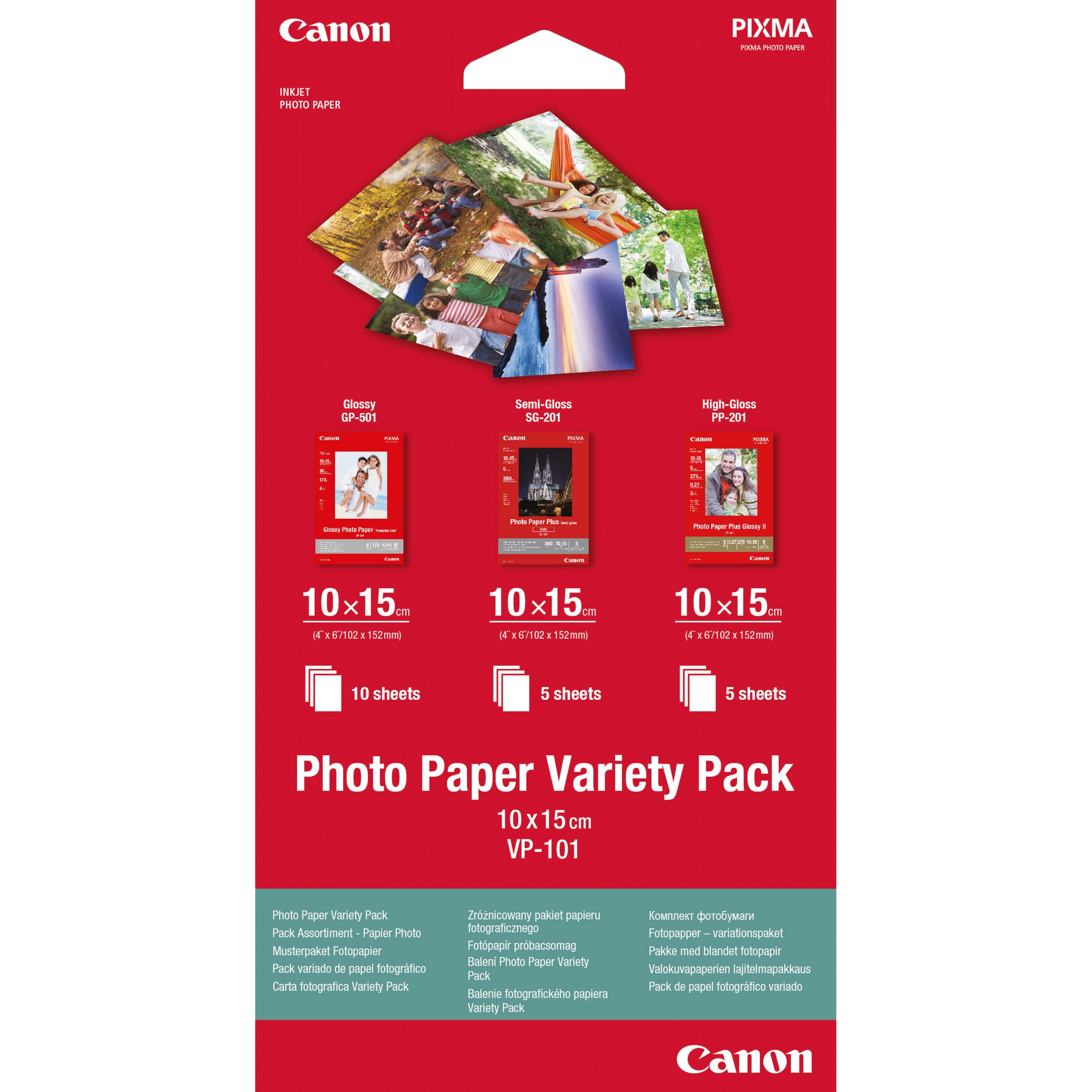 Papir CANON Photo Komplet 10X15 - 20 listova-0