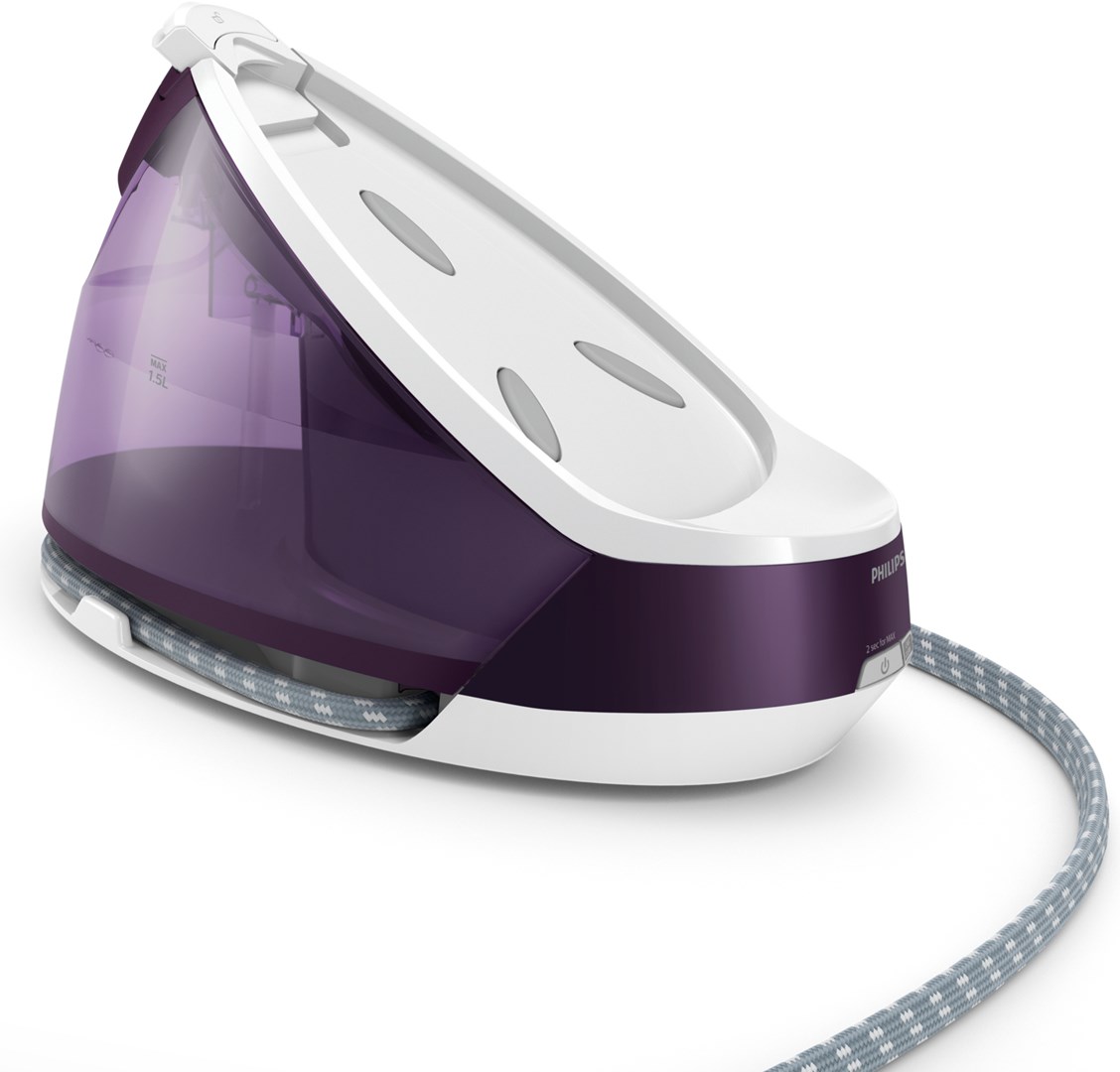 Parna postaja PHILIPS GC7933/30 (1.5 ml, SteamGlide Plus ploča) ljubičasta-3