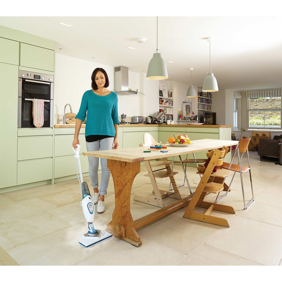 Parni čistač BLACK & DECKER FSM1616-QS (Bijela, 1600W, Bežična)-3