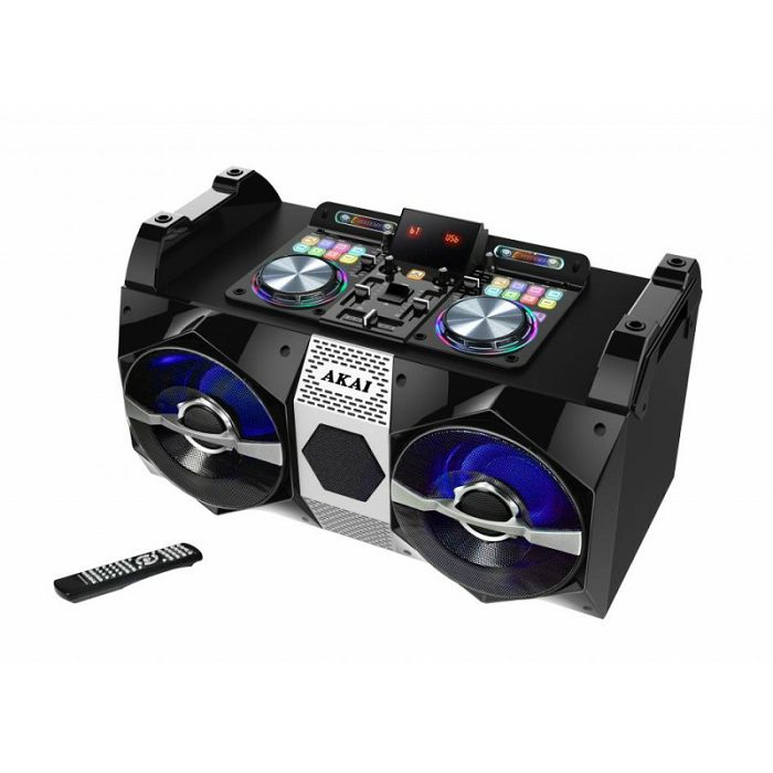 Party zvučnik AKAI DJ-530 (120W, Bluetooth, USB, LED zaslon)