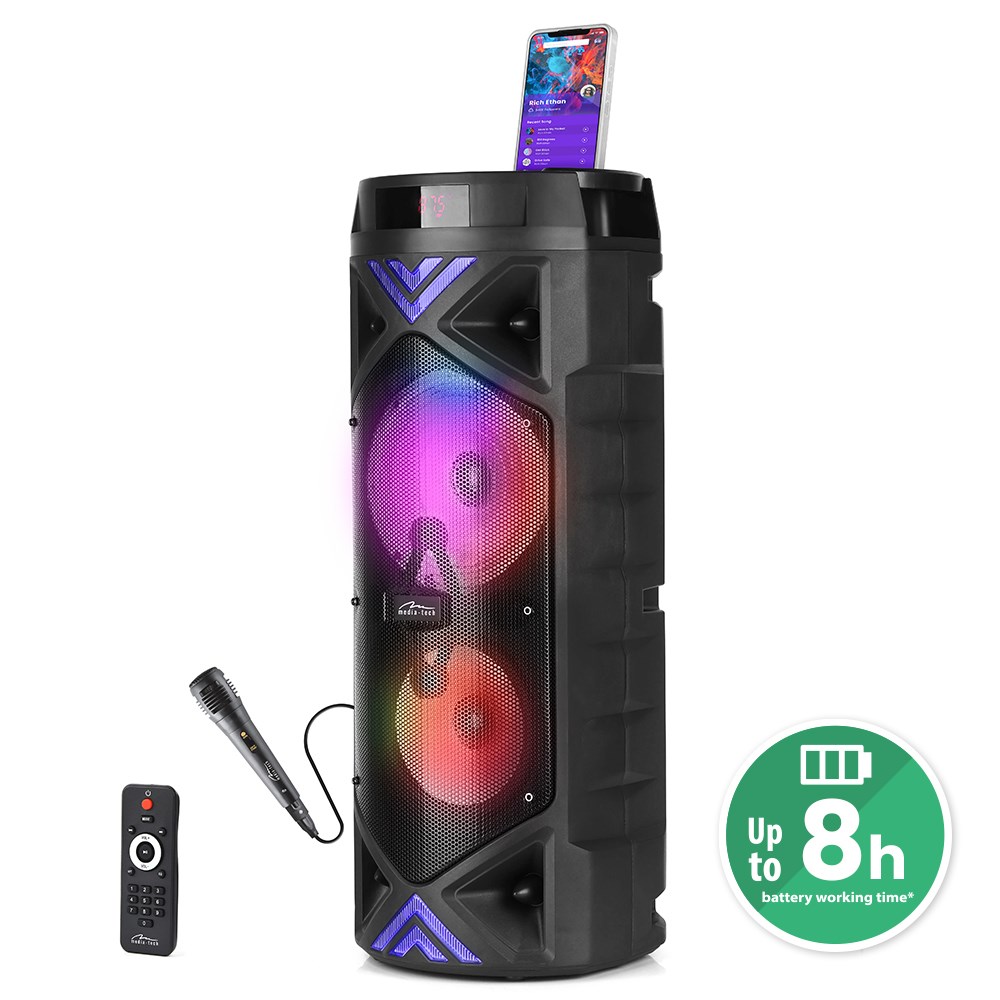 Party zvučnik MEDIA-TECH POWER AUDIO FUNBOX KEG PRO MT3182 (50W, USB)-0