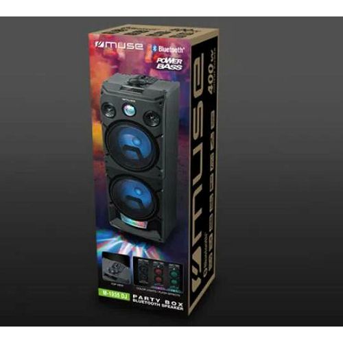 Party zvučnik MUSE M-1935DJ (400W, Bluetooth, USB, light show)-3