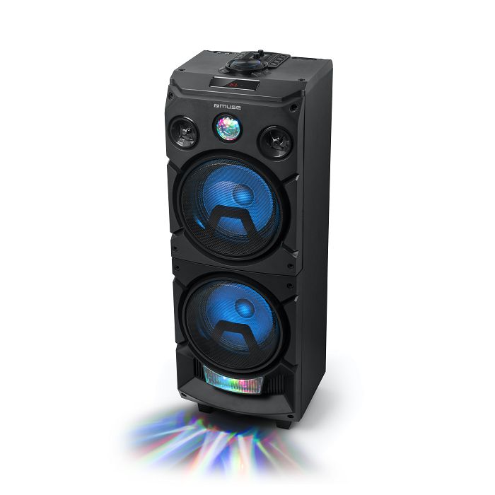 Party zvučnik MUSE M-1935DJ (400W, Bluetooth, USB, light show)-0