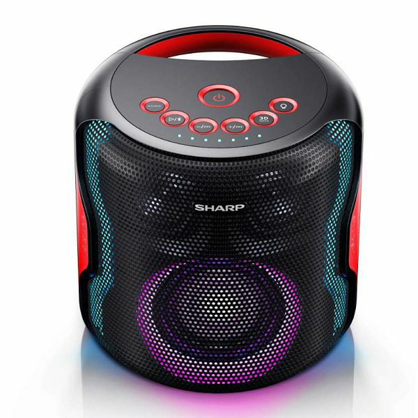 Party zvučnik SHARP PS-919BK (130W, Bluetooth, USB IPX5, LED osvjetljenje)-1