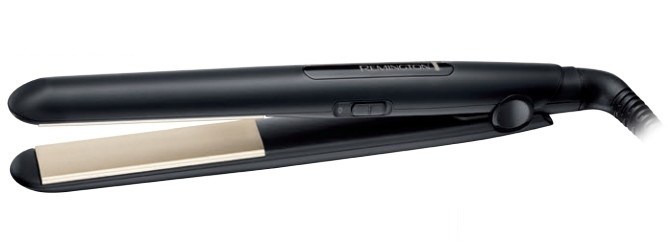 Pegla za kosu REMINGTON S1510 Ceramic Slim 220 (anti-static tourmaline keramičke ploče s 4× zaštitom, dvije temperature 180 °C/220 °C, brzo zagrijavanje, LED indikator, rotirajući kabel)-2