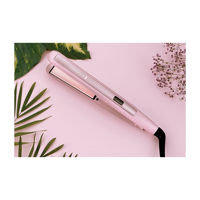 Pegla za kosu REMINGTON S5901 Coconut Smooth (keramičke ploče s kokosom, 9 podešavanja do 230 °C, brzo grijanje 15 s, automatsko isključivanje)-2
