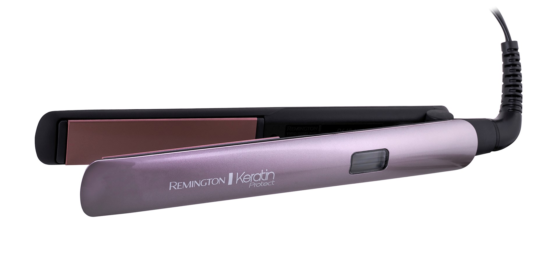 Pegla za kosu REMINGTON S8540 Keratin Protect (advanced keratin & badem ulje keramika, 9 temperatura 150–230 °C, brzo zagrijavanje 15 s, digitalni zaslon, auto-off)-5