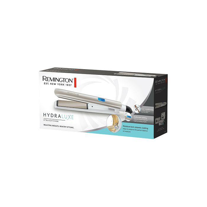 Pegla za kosu REMINGTON Hydraluxe Pro S9001 (keramički Moisture Lock sustav grijanja, Hydracare Mist, 5 temperaturnih razina 170–230 °C, digitalni display, automatsko isključivanje, kabel 3 m)-3
