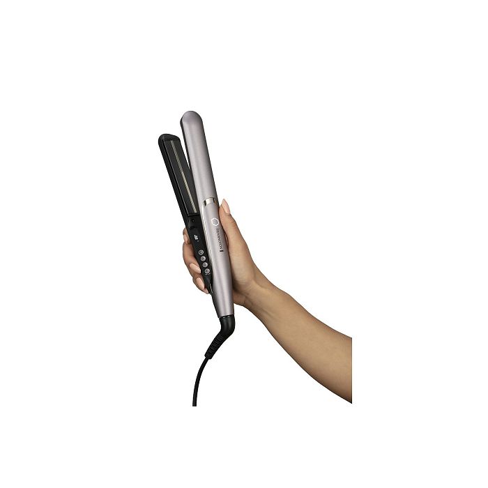Pegla za kosu REMINGTON S9880 ProLuxe You (Intelligent StyleAdapt™, dijamant-keramičke ploče, 9 temperatura 150–230 °C, brzo zagrijavanje 15 s, LED zaslon, automatsko isključivanje)-1