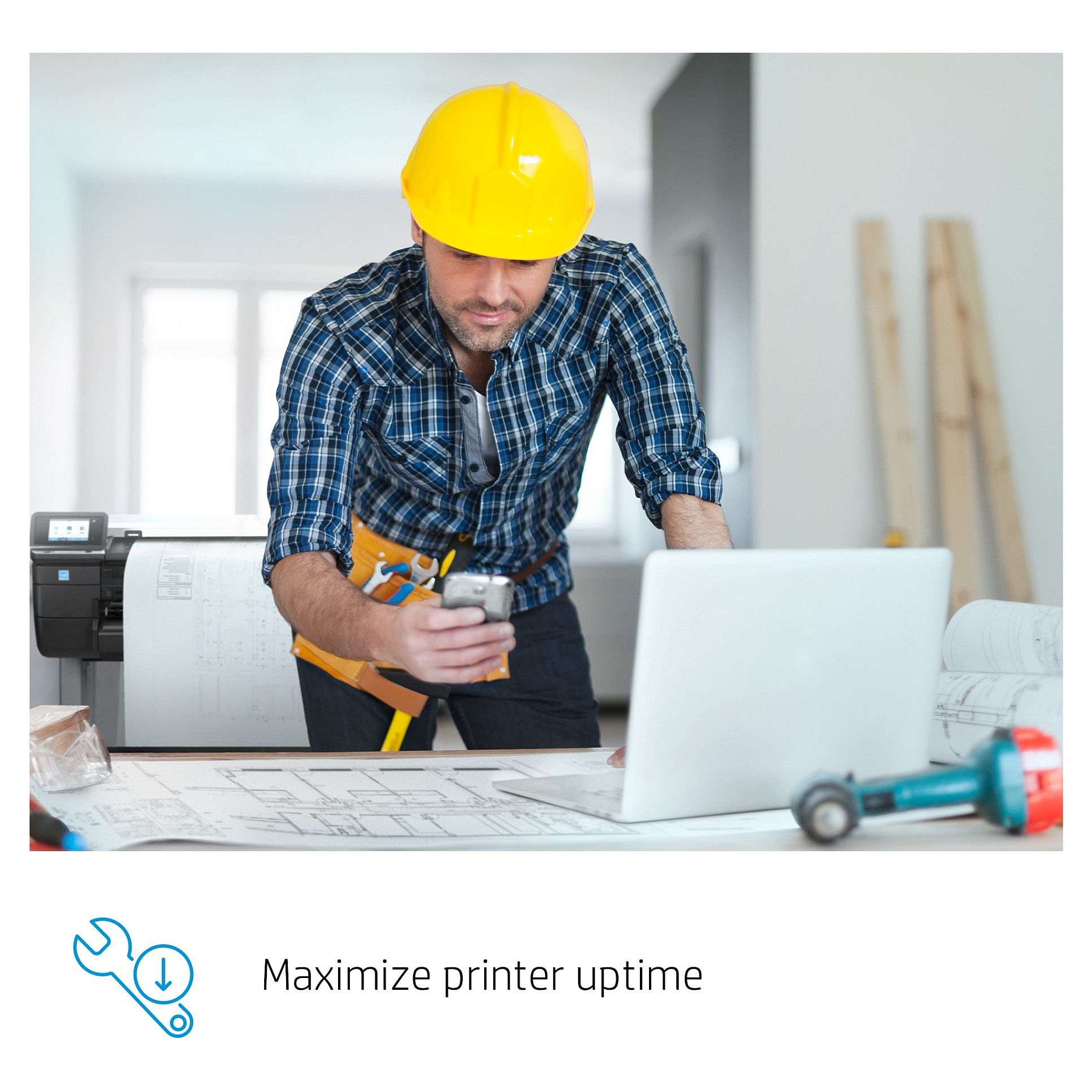Pisač velikog formata HP DESIGNJET T1700-16