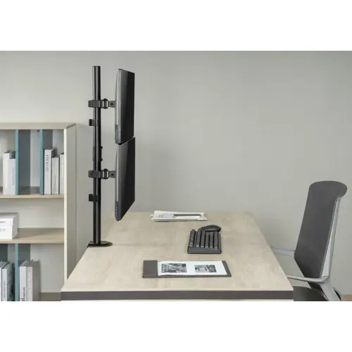 Podesivi stolni nosač za dva monitora GEMBIRD MA-D2-02 (17"-32", nosivost 9kg)-22
