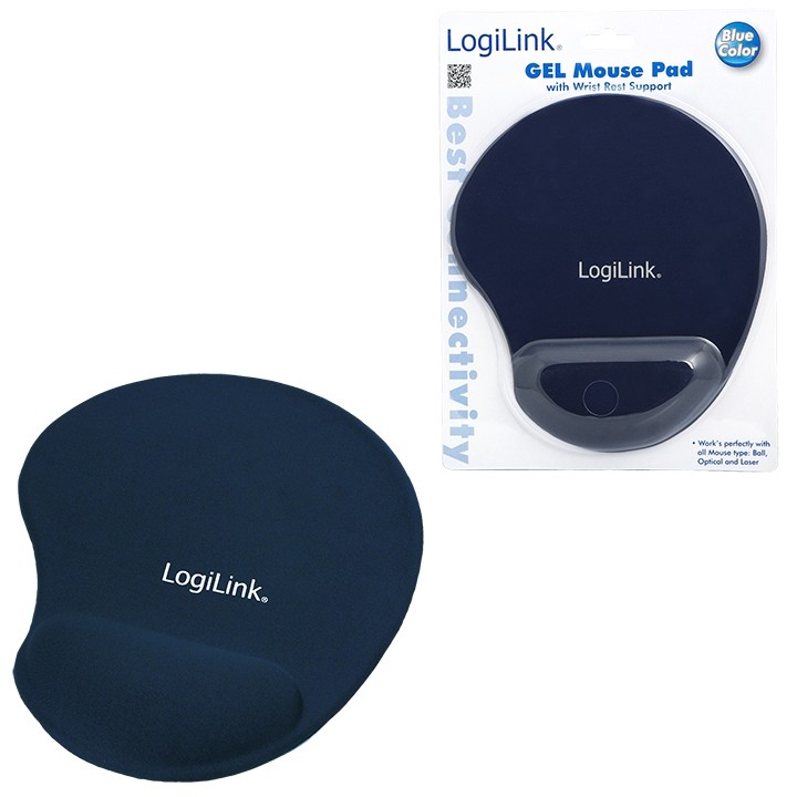 Podloga za miš s jastučićem za zglob LOGILINK-1